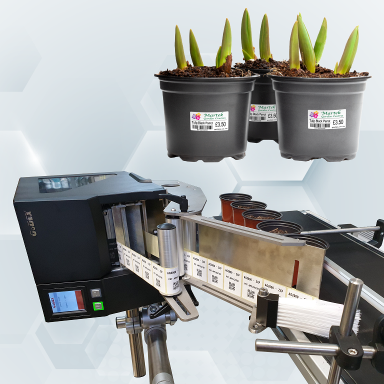 GoDEX AG2000-ZXP Plant Pot Labellers